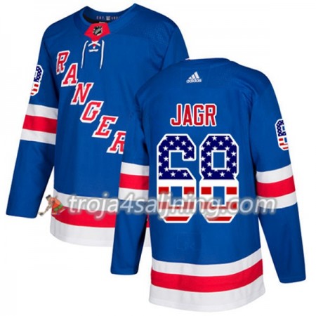 New York Rangers tröja Jaromir Jagr 68 Adidas 2017-2018 Blå USA Flag Fashion Authentic - NHL Tröjor Herr New York Rangers tröja Jaromir Jagr 68 Adidas 2017-2018 Blå USA Flag Fashion Authentic - NHL Tröjor Herr